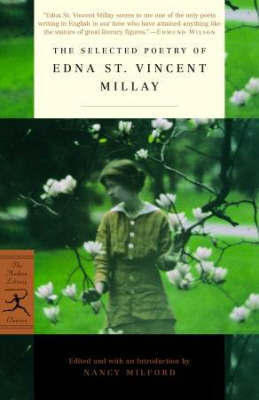 Mod Lib Selected Poetry Of Edna St Vincent by Edna St.Vincent Millay image