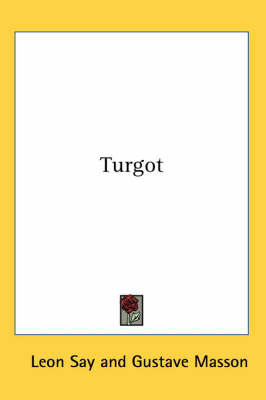 Turgot by Leon Say image