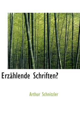 Erzhlende Schriften by Arthur Schnitzler image