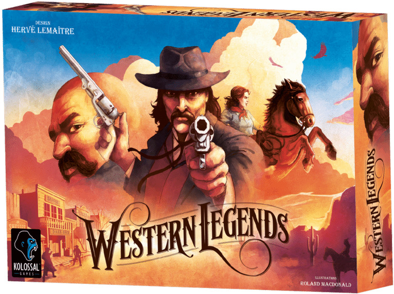 Western Legends - Board Game image