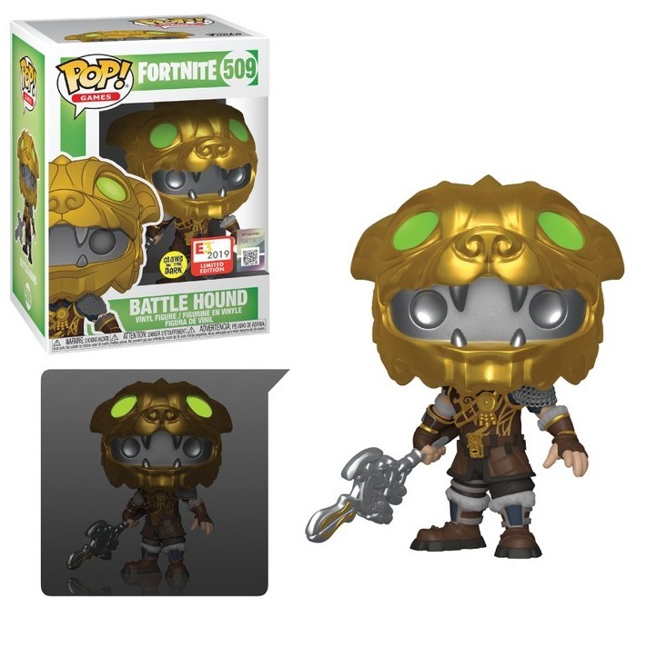 Fortnite - Battle Hound (Glow) Pop! Vinyl Figure image