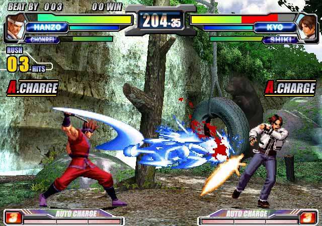 Neo Geo Battle Coliseum on PS2