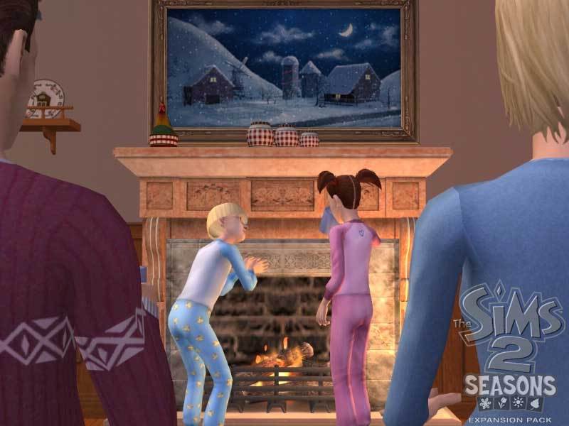 The Sims 2 Seasons Expansion Pack on PC