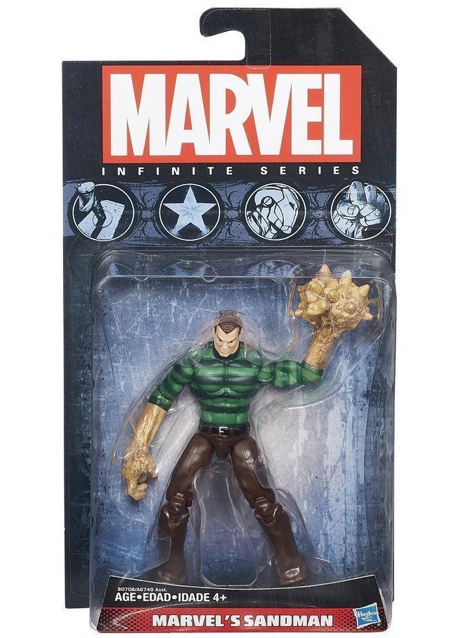 Buy Marvel Infinite Action Figure Classic Sandman 3.75" at Mighty Ape NZ