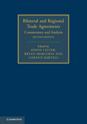 Bilateral and Regional Trade Agreements on Hardback