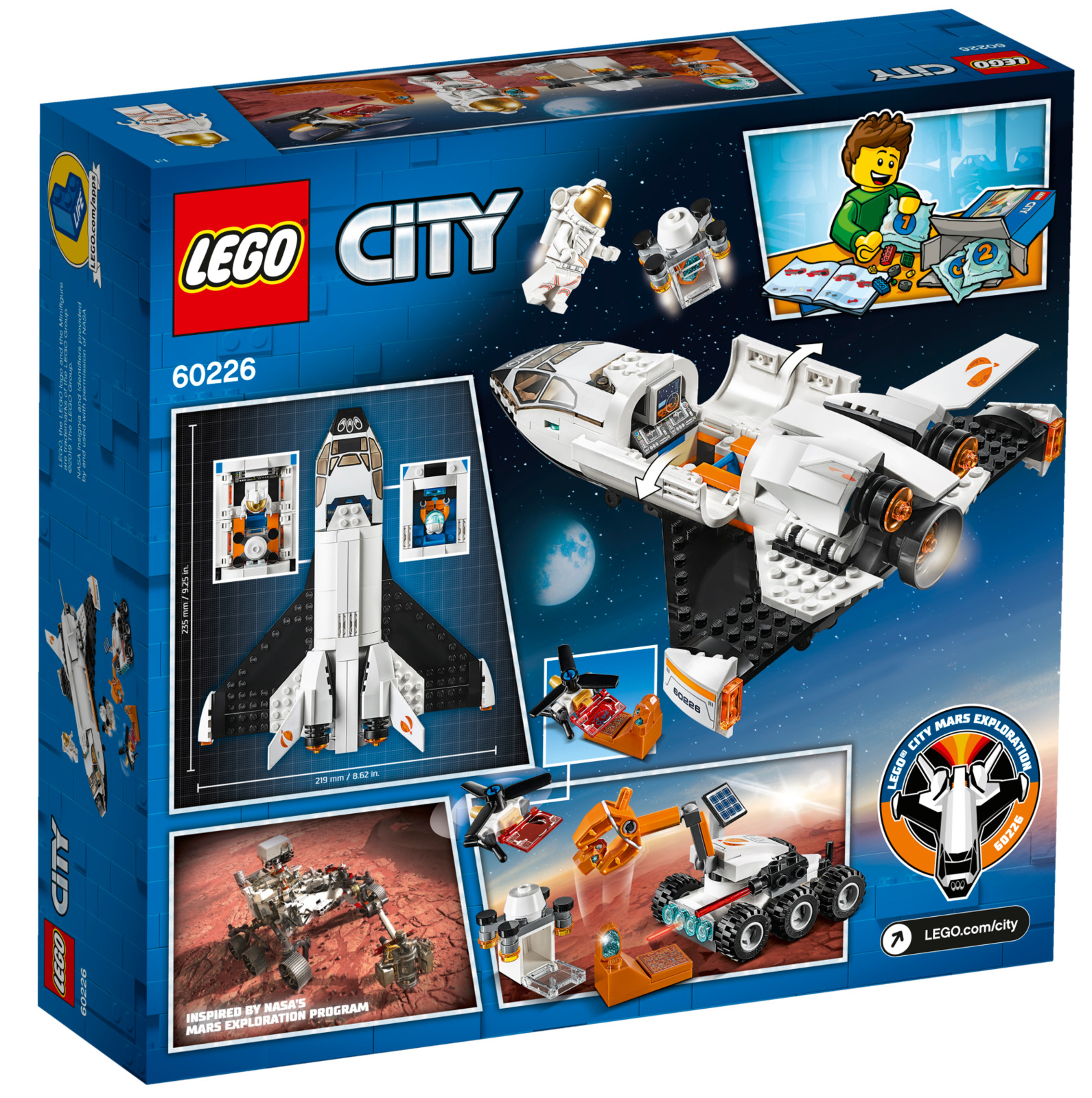 LEGO City: Mars Research Shuttle - (60226) image