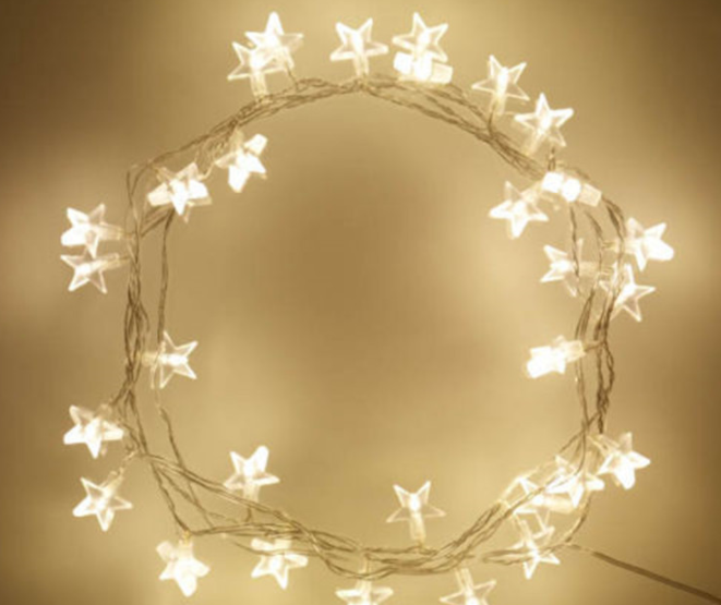 Star Pentacle - 20 LED String Lights