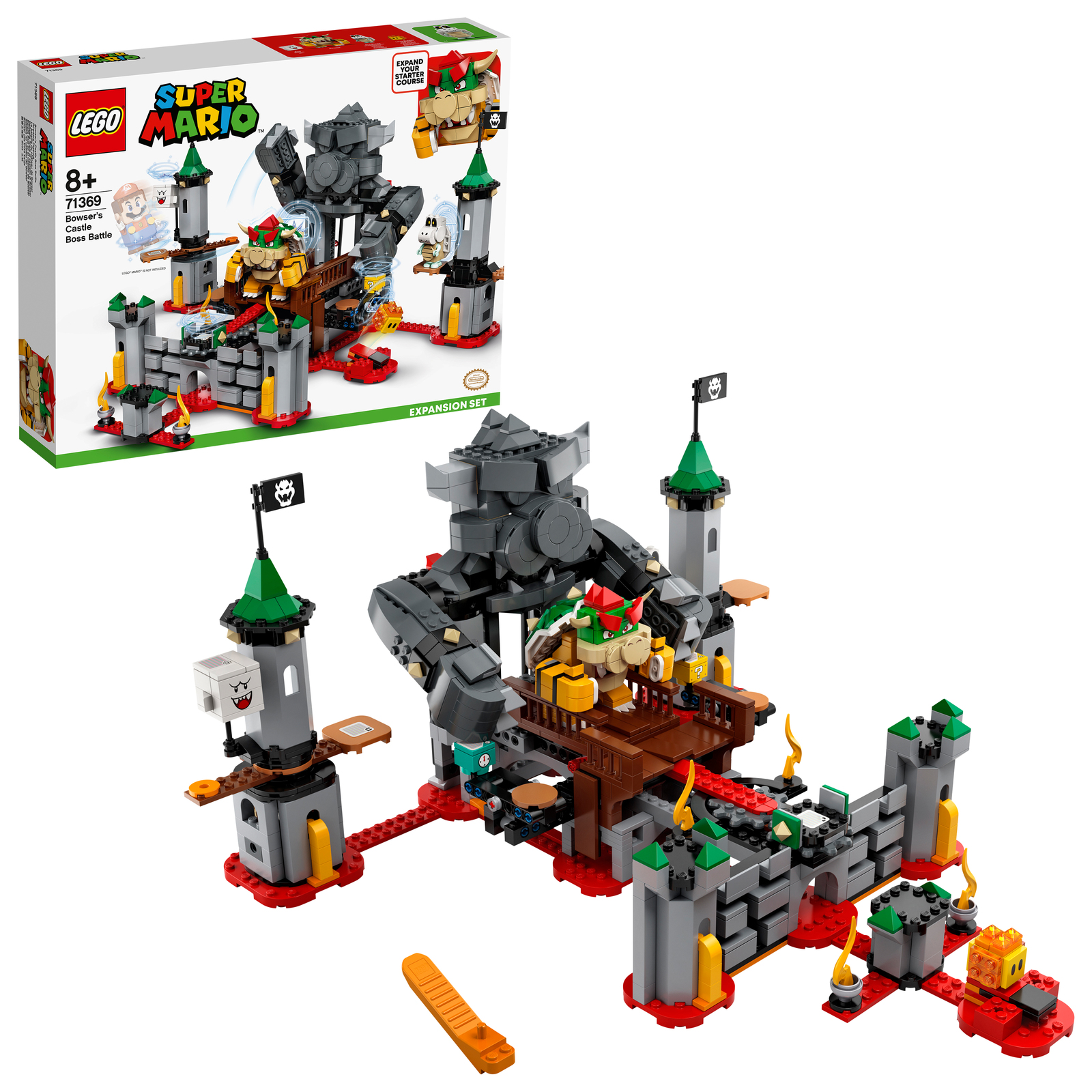 LEGO Super Mario: Bowser's Castle Boss Battle - Expansion Set (71369) image