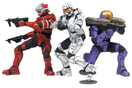 Halo Heroic Collection Action Figures Lone Wolves 2 (pack of 3) image