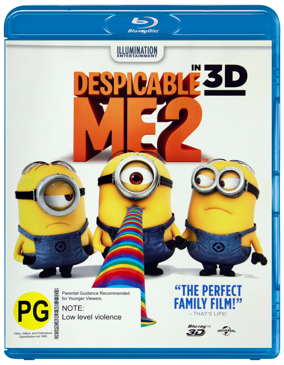 Despicable Me 2 in 3D on Blu-ray, 3D Blu-ray