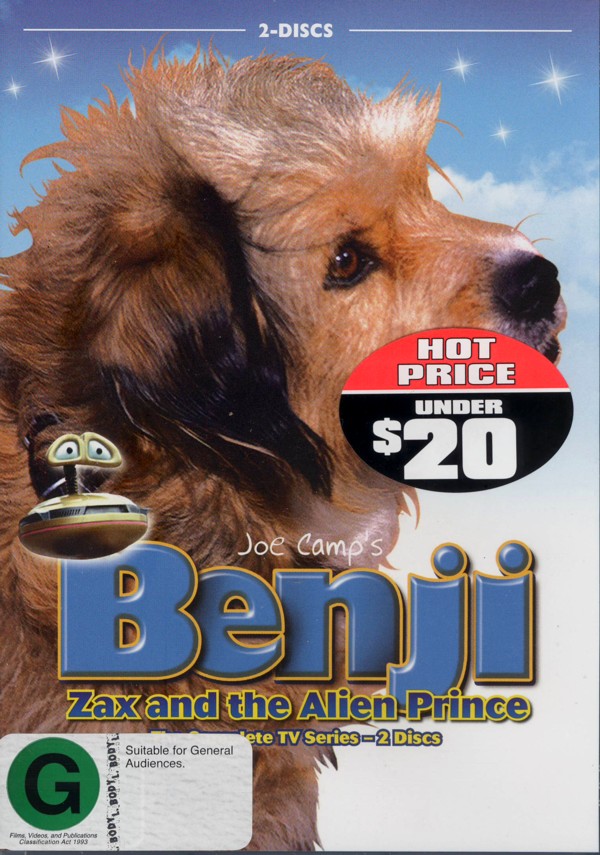 Benji - Zax And The Alien Prince: The Complete TV Series (2 Disc Set) image