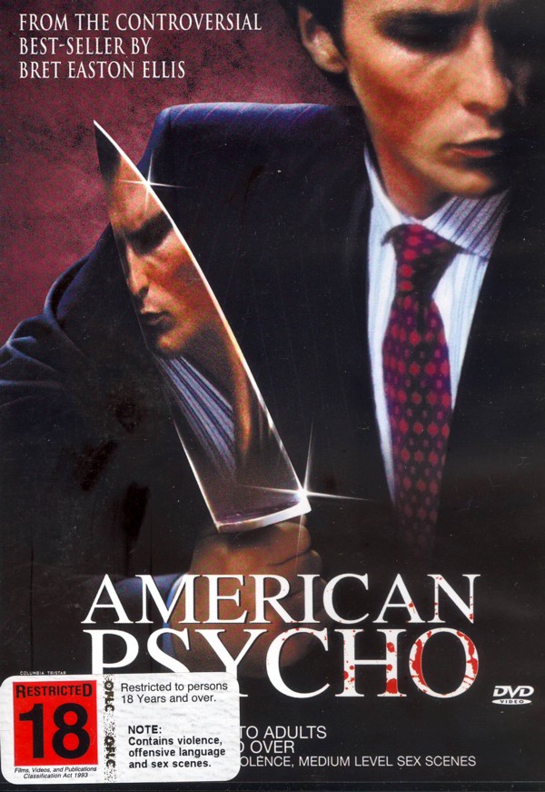 American Psycho on DVD image