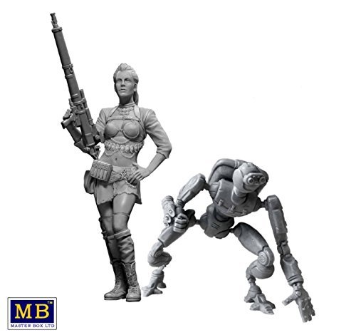 1/24 Back off (2 Figures) - Model Kit