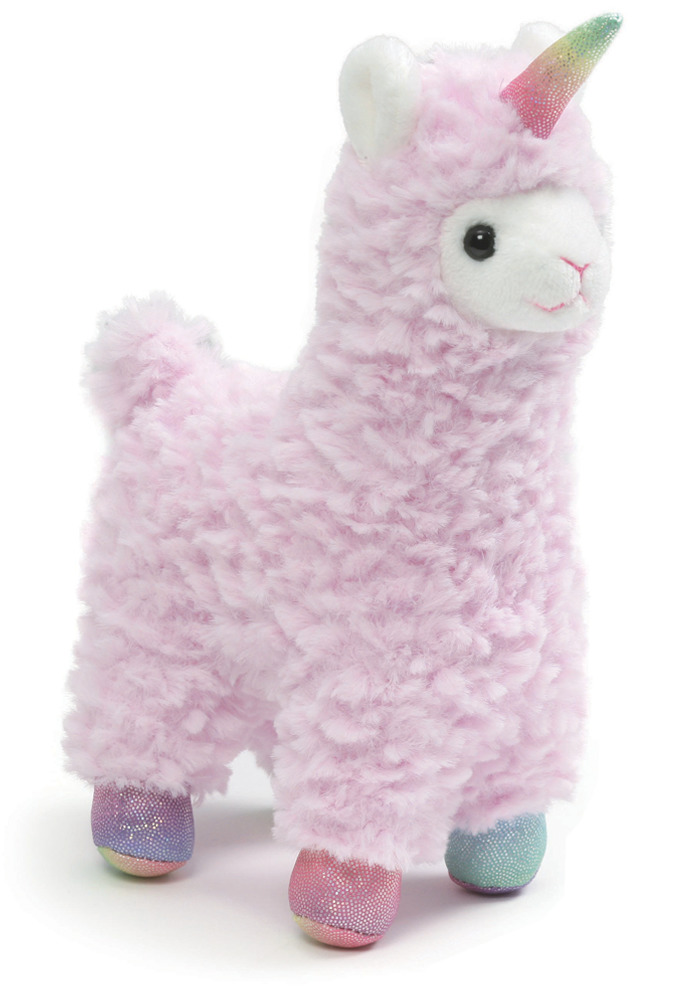 Gund: Llamacorn - 7" Chatter Plush (Pink) image