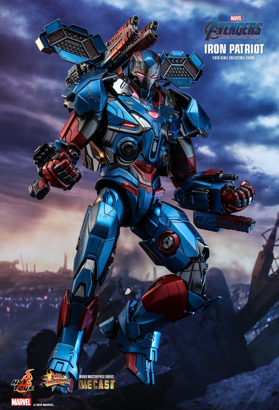 Avengers: Endgame - Iron Patriot - 12" Articulated Figure image