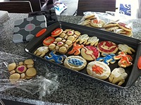 Set of 6 Space cookie cutters - La Boîte à Cookies