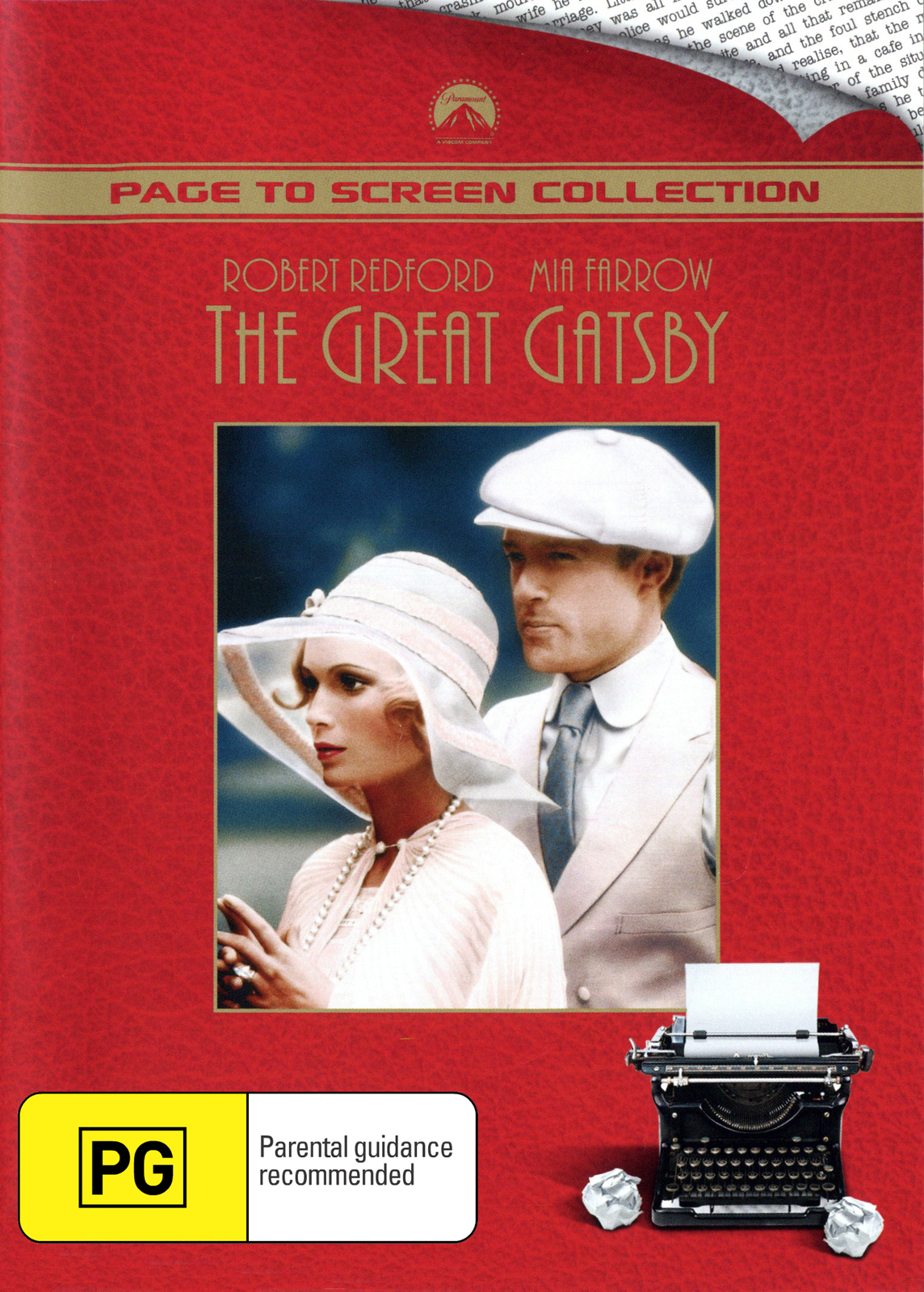 The Great Gatsby on DVD image