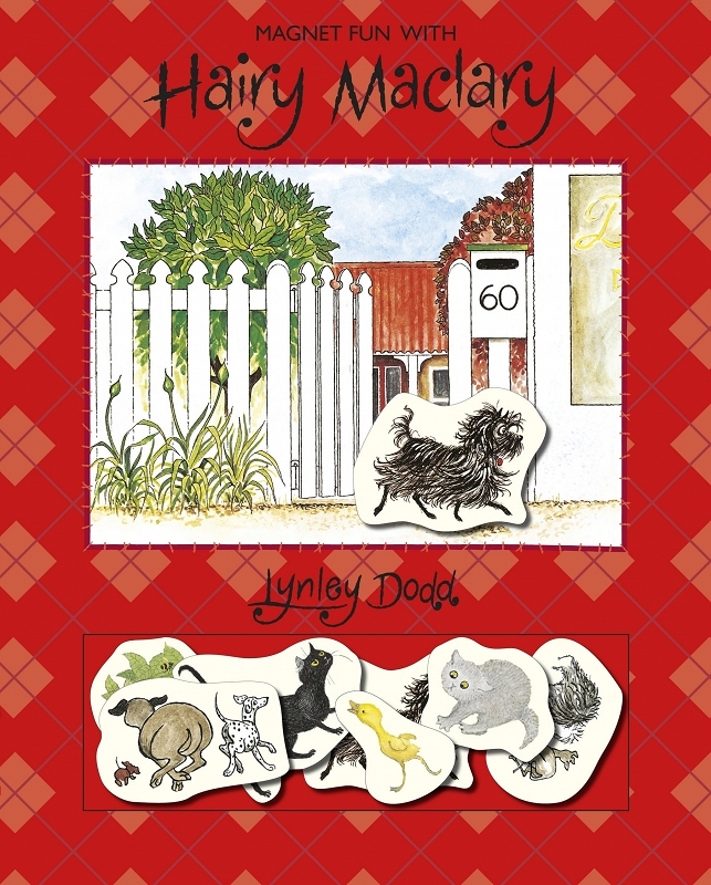 Magnet Fun with Hairy Maclary on Hardback by Lynley Dodd