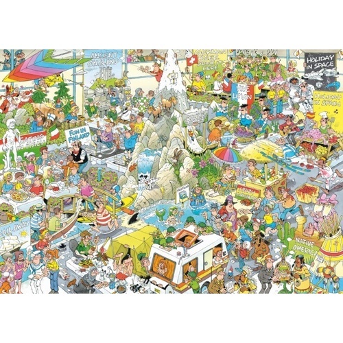 Holdson: 1000 Piece Puzzle - The Holiday Fair image