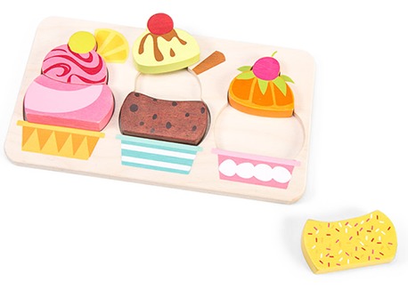 Le Toy Van: Petilou - Cherry Sundae Puzzle image