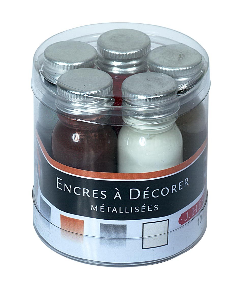 J Herbin: Inks Sampler - Metallic (5 Pack) image