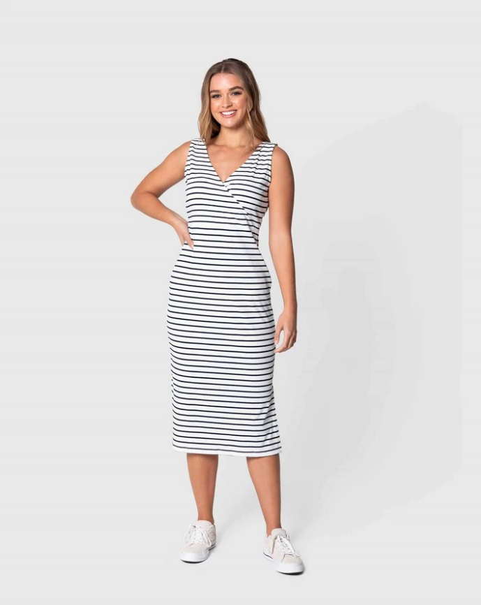 Elwood: Bets Dress (Stripes) - 12