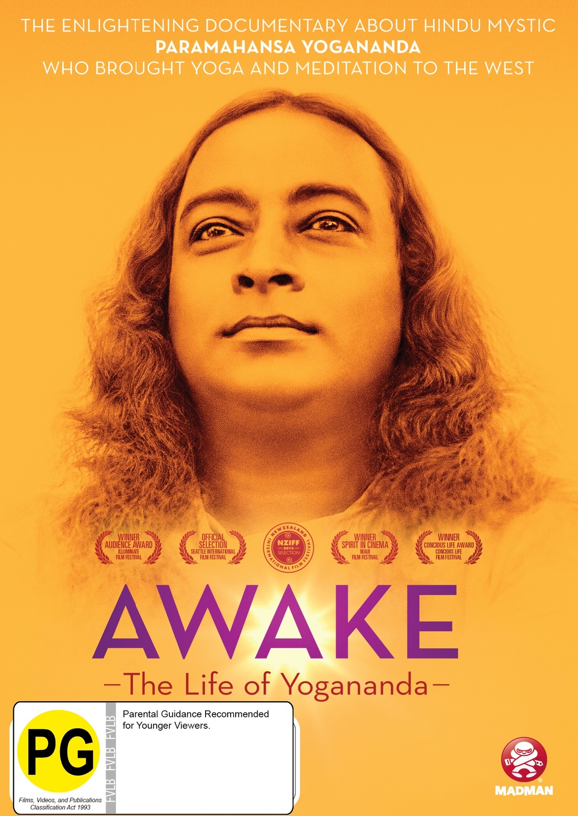 Awake: The Life of Yogananda on DVD image