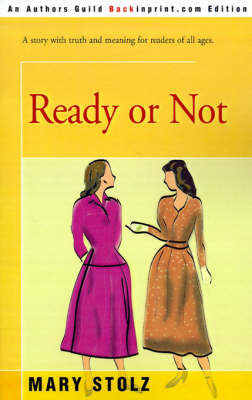 Ready or Not by Mary Stolz image