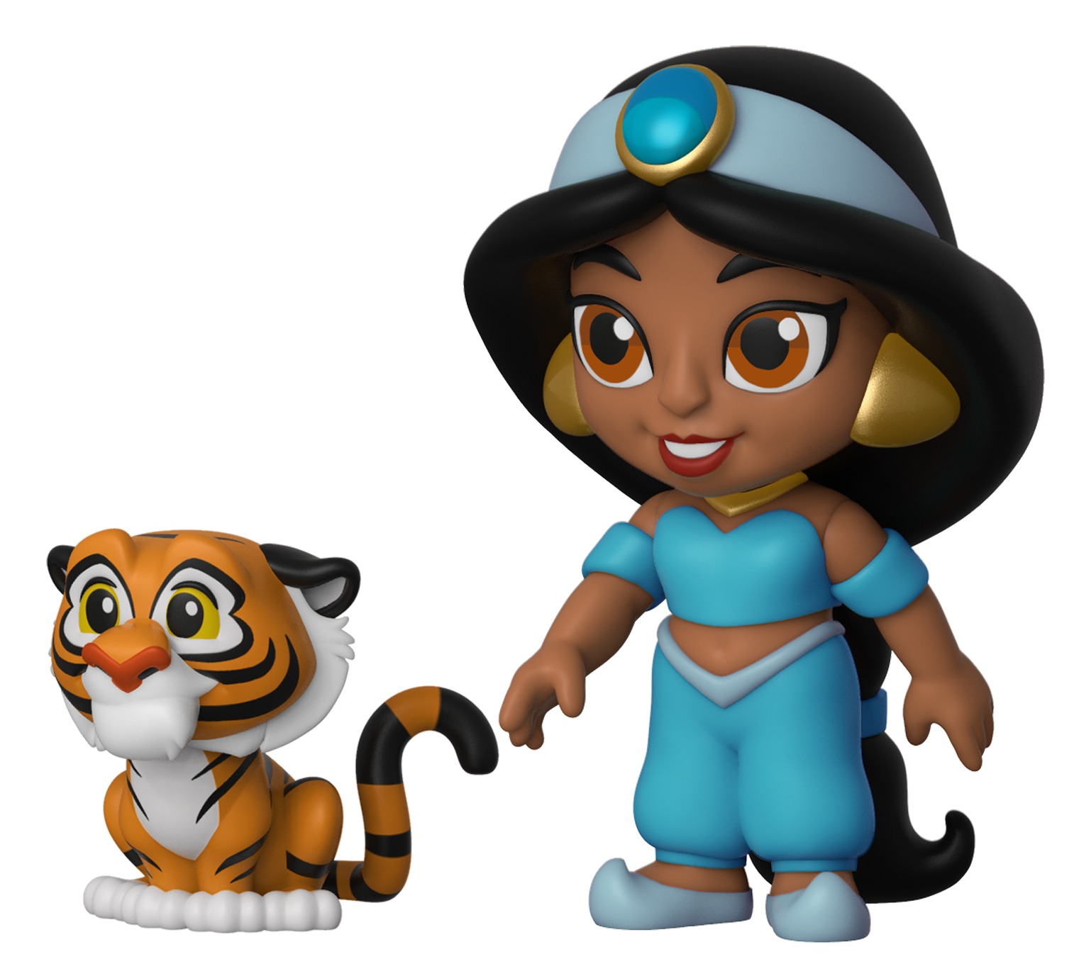 Aladdin: Jasmine with Rajah - 5-Star Vinyl Figure