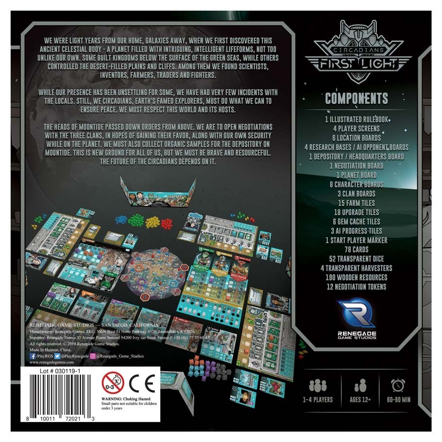 Circadians: First Light - Board Game image