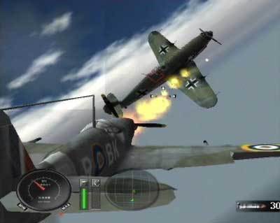 WWII : Battle Over Europe on PS2