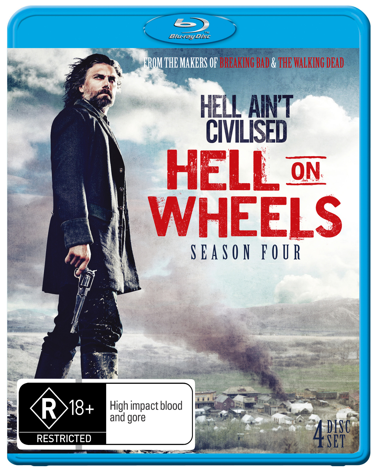 Hell On Wheels - The Complete Fourth Season on Blu-ray image