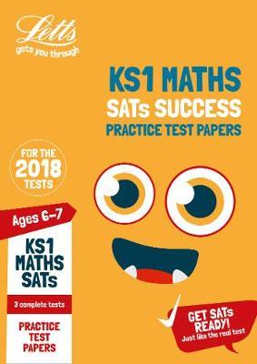 KS1 Maths SATs Practice Test Papers by Letts KS1 image
