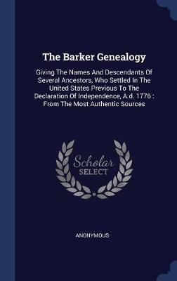 The Barker Genealogy image