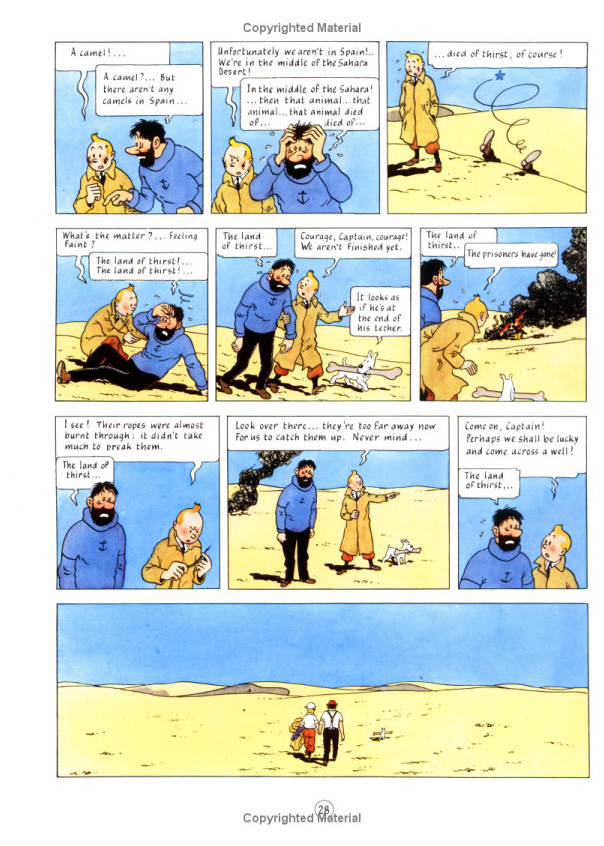 The Crab with the Golden Claws (The Adventures of Tintin #9) on Hardback by Herge