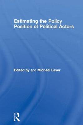 Estimating the Policy Position of Political Actors image