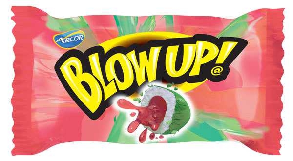 Blow Up! Liquid Filled Bubble Gum Watermelon (120 Pieces)