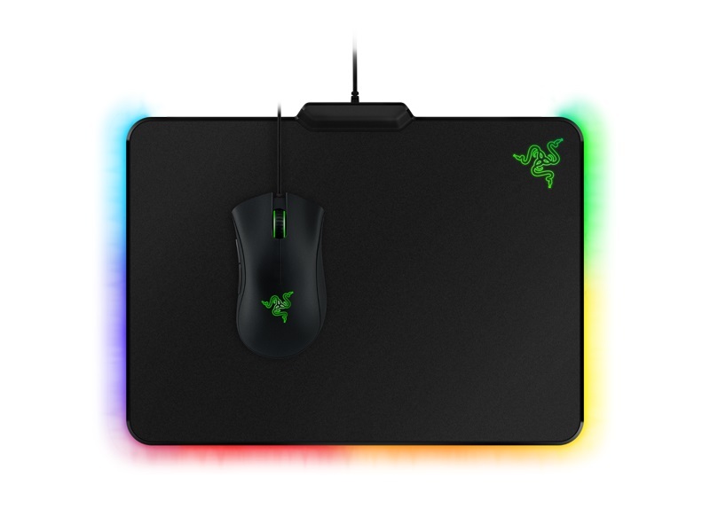 Razer Firefly Hard Gaming Mouse Mat on PC