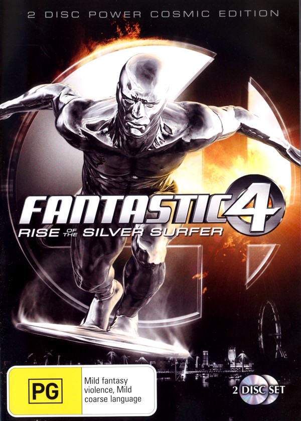 Fantastic 4 - Rise Of The Silver Surfer (2 Disc Set) on DVD image