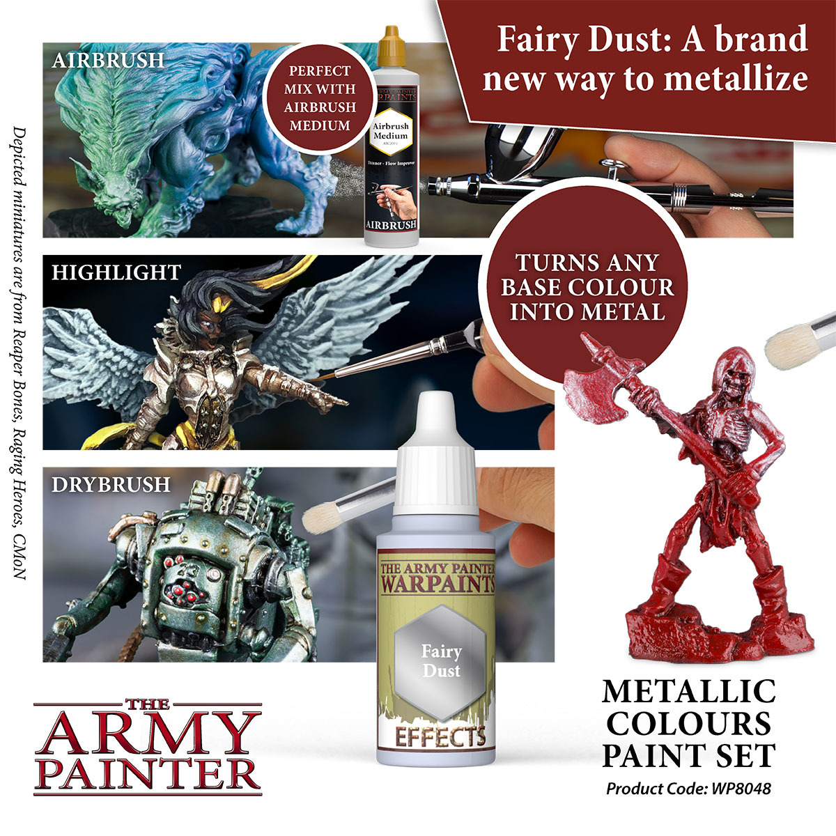 Army Painter: Warpaints - Metallic Colours Paint Set