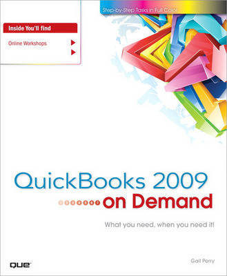 QuickBooks 2009 on Demand on Paperback by Gail Perry