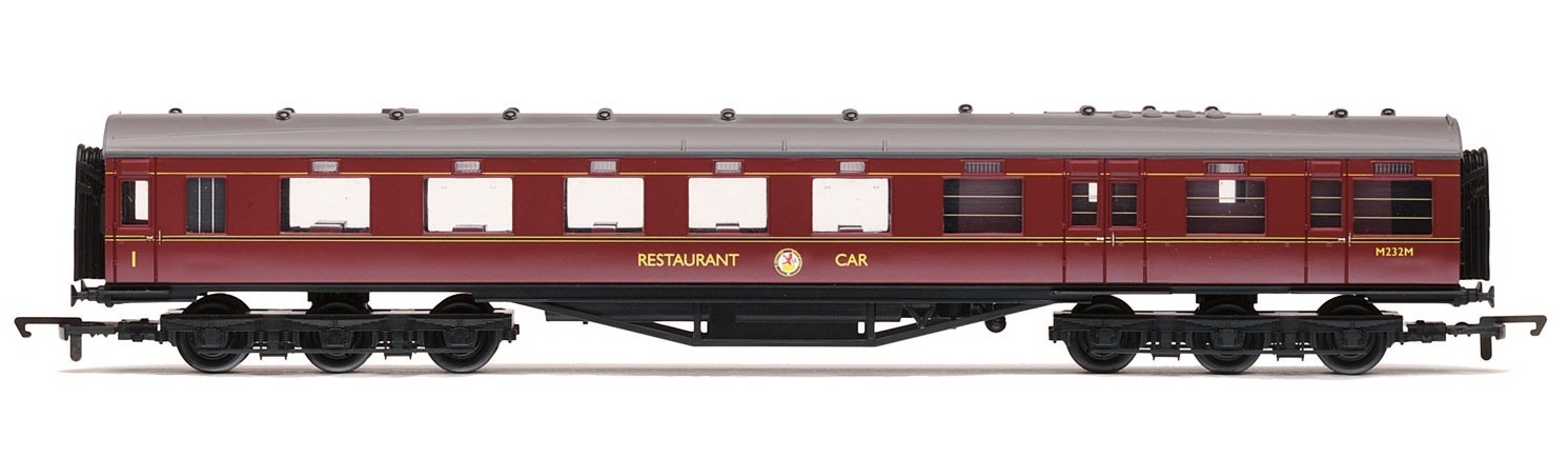 Hornby: BR Stanier Period III 68' Dining/Restaurant Car 'M232M'