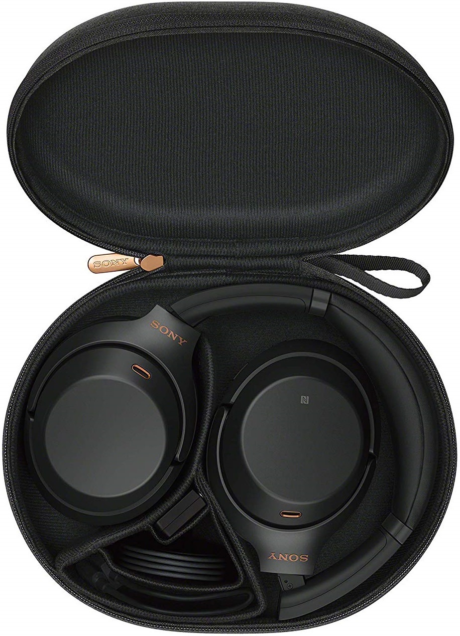 Sony WH-1000XM3 Bluetooth Headphones with Noise Cancelling - Black image