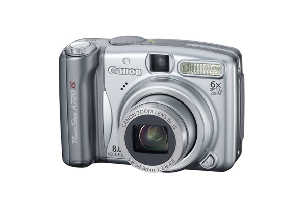 Canon A720IS 8.0Mp 6x Optical Dig Camera Bundle image