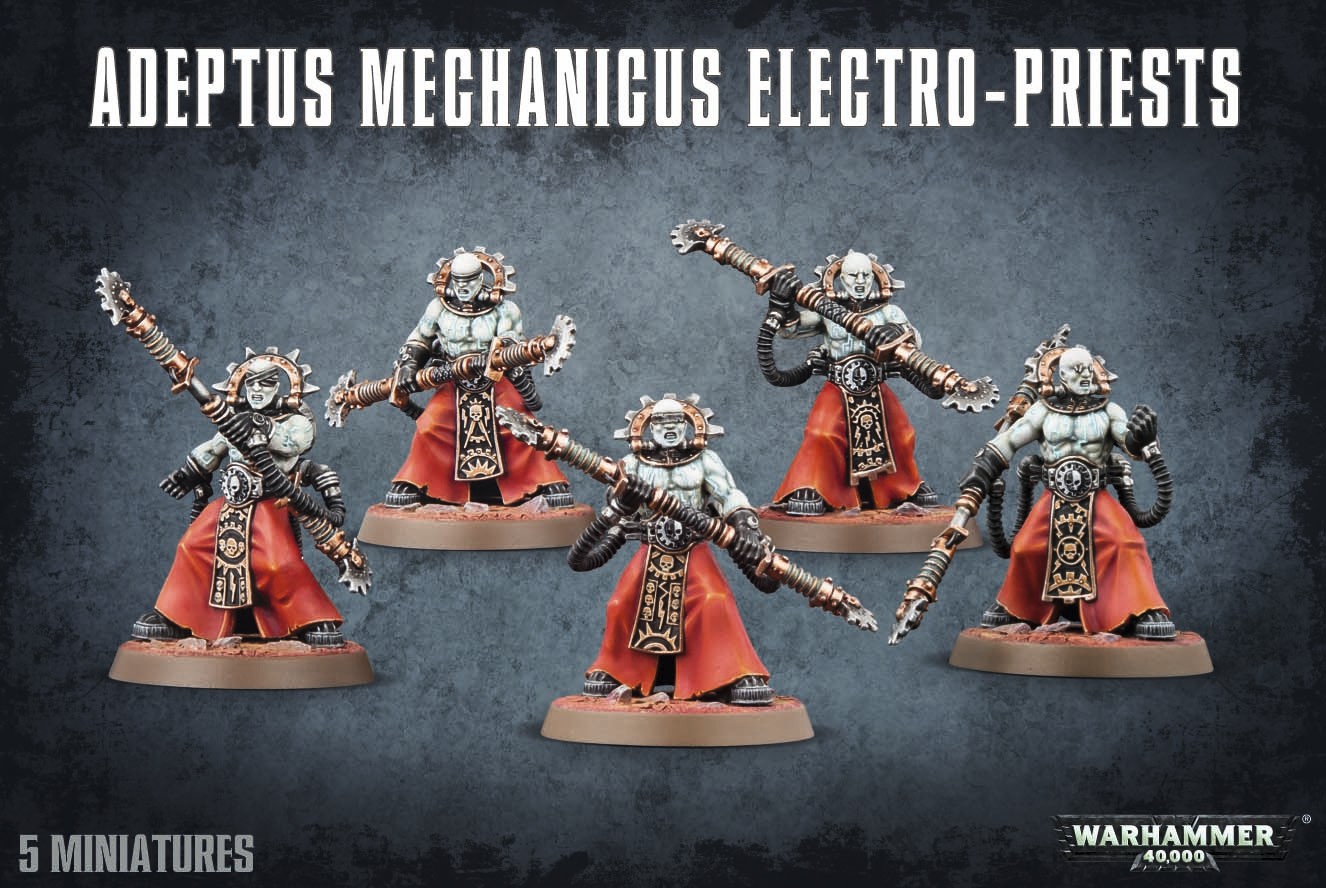 Warhammer 40,000 Adeptus Mechanicus Electro-Priests image