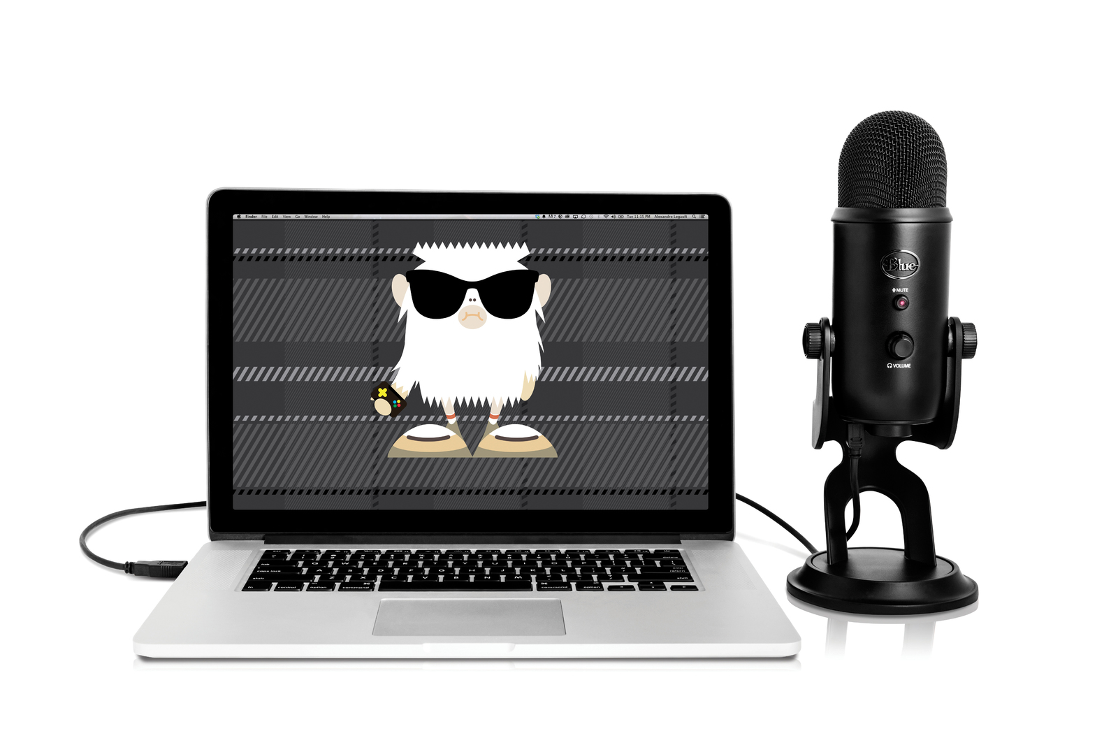 Blue Microphones Yeti Multi-Pattern USB Microphone (Blackout Edition) for image