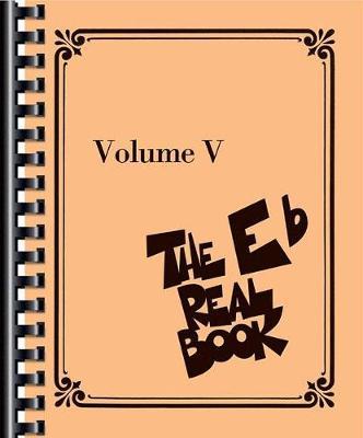 The E-Flat Real Book by Hal Leonard Publishing Corporation image