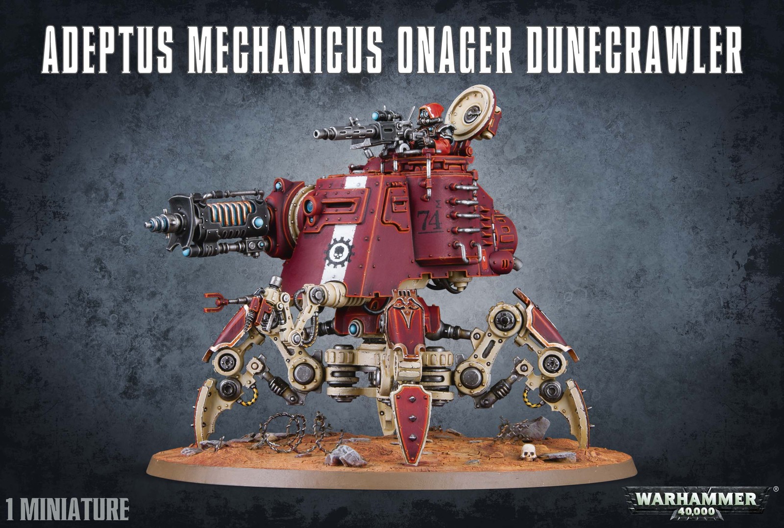 Warhammer 40,000 Adeptus Mechanicus Onager Dunecrawler