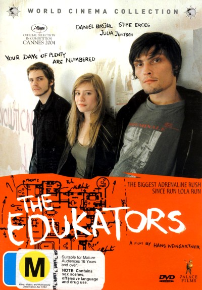 The Edukators on DVD image