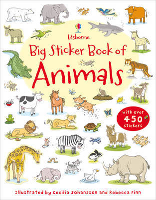 Big Sticker Book of Animals by Sam Taplin image
